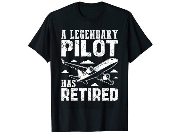 A Legendary Retired T-Shirt PNG SVG