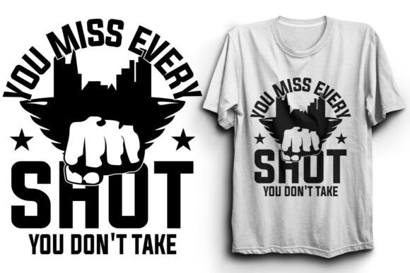 Gyme Quotes T-shirt Design: Graphics and T-Shirt Designs