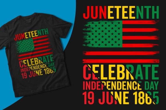 Juneteenth Day Svg Design Graphics
