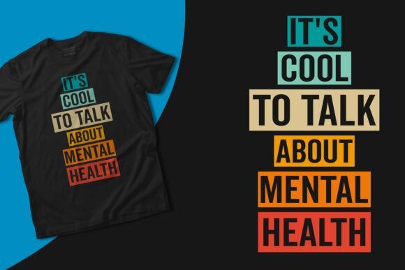 Mental Health Awareness Svg Design Graphics