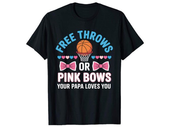 Throws Gender Reveal T-Shirt PNG SVG